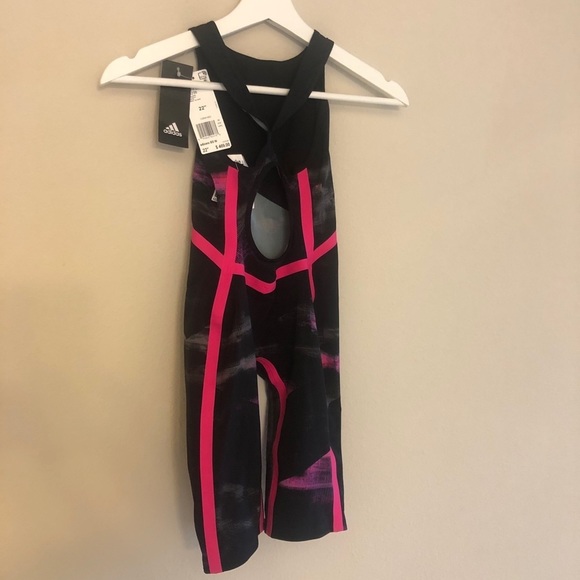 ADIDAS ADIZERO XVIII BREASTSTROKE competition SWIMSUIT 22" - Picture 2 of 7